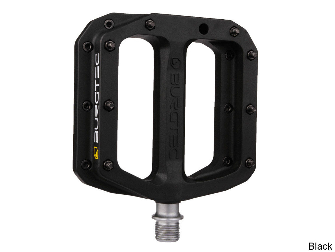 Burgtec MK4 Composite Flat Pedals - Black