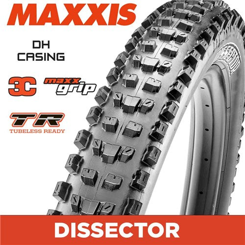 MAXXIS Dissector - 29 X 2.40 WT Folding DH MaxxGrip TR